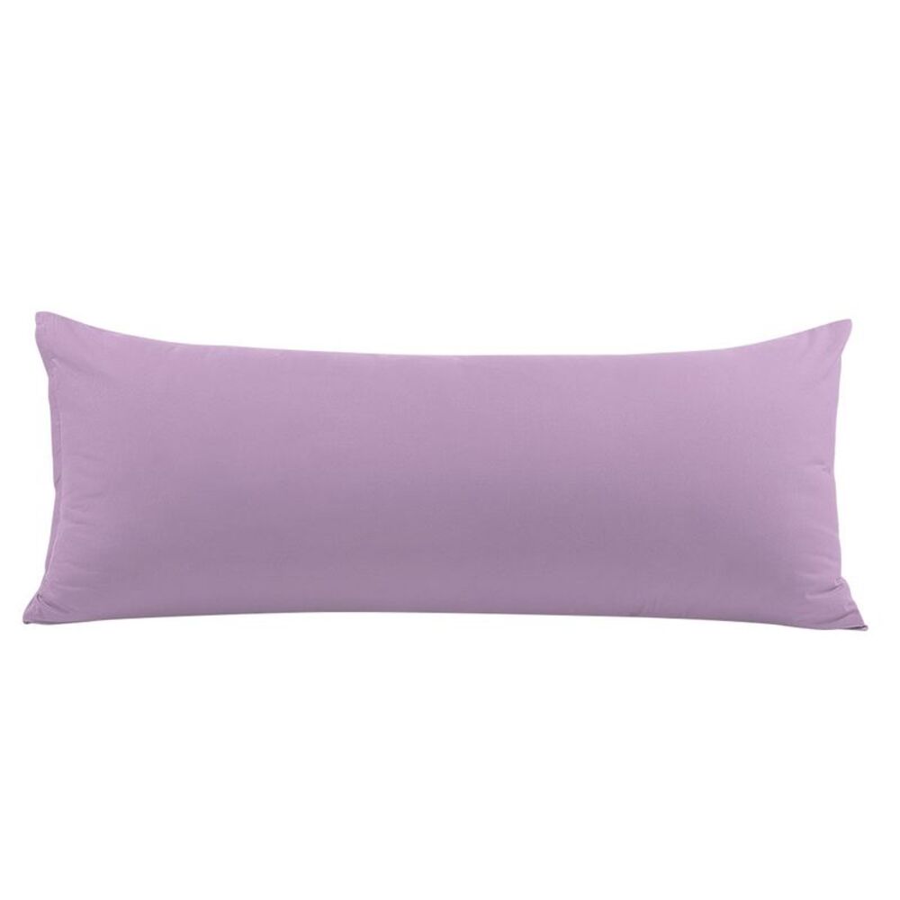 Body Pillowcase with Zipper Closure Microfiber 20"x48" Lavender